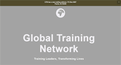 Desktop Screenshot of globaltrainingnetwork.org
